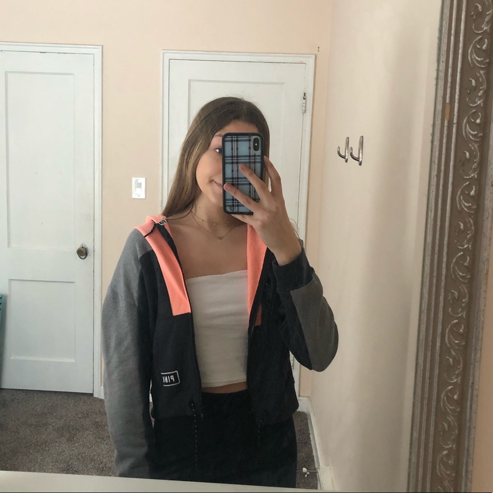 PINK Zip-Up Hoodie